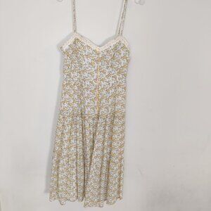 Trixxi Women's Babydoll Maxi Dress Size XL Floral Bohemian Dainty NEW